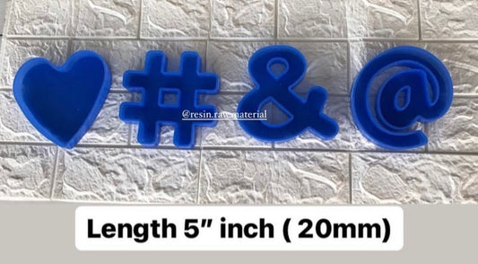 4in1 hashtag mould