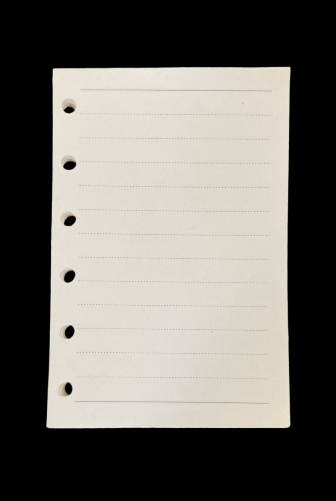 A7 Diary Pages