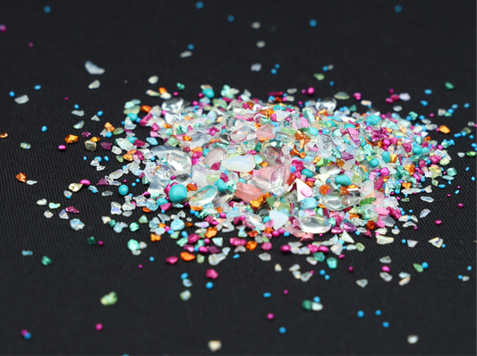 Multicolour granules