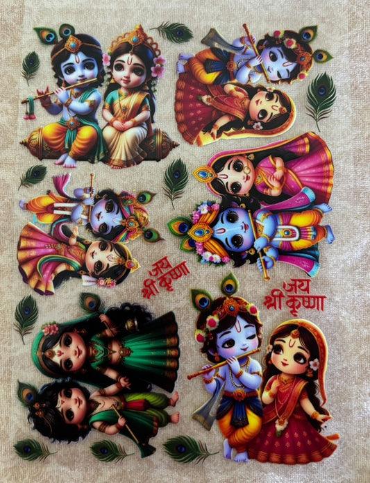 UV Sticker Sheet -5 (A6 Size)