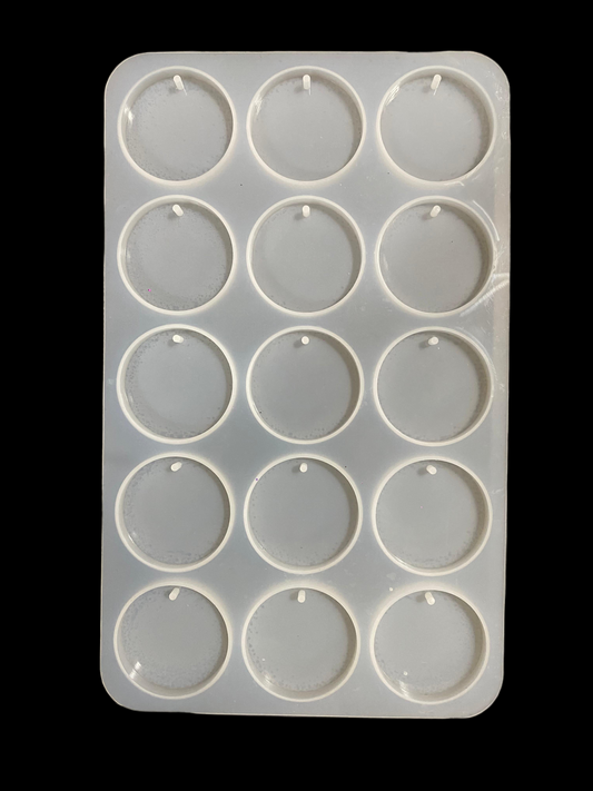 15 in 1 round mould (With Hole)