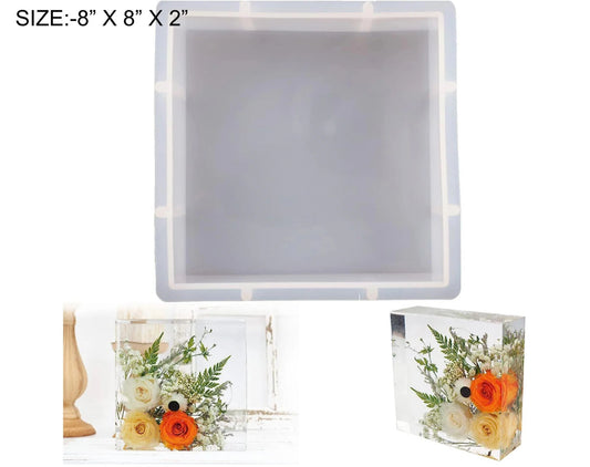 8 inch 50mm Square deep Casting