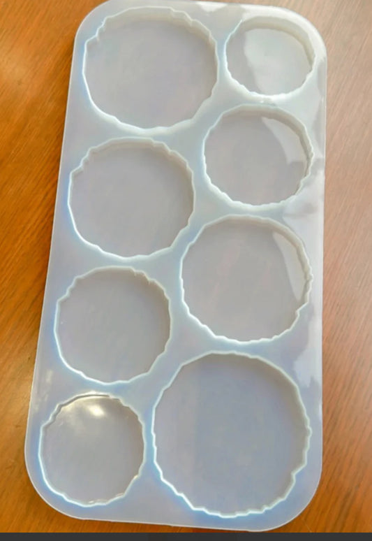 8 in 1 Agate Mould jewelry / keychain
