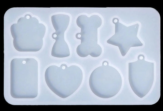 8 in 1 Name Tag Mould