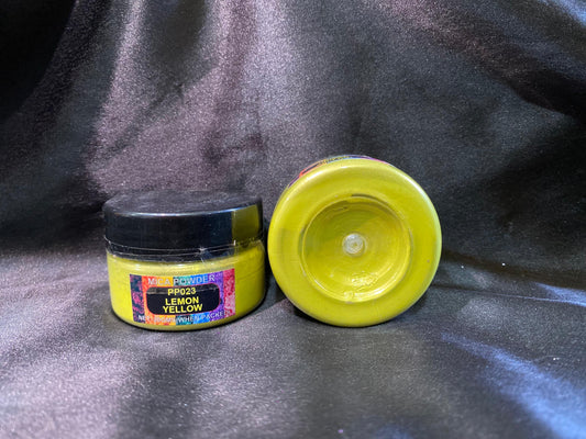 Lemon Yellow Powder Pigment