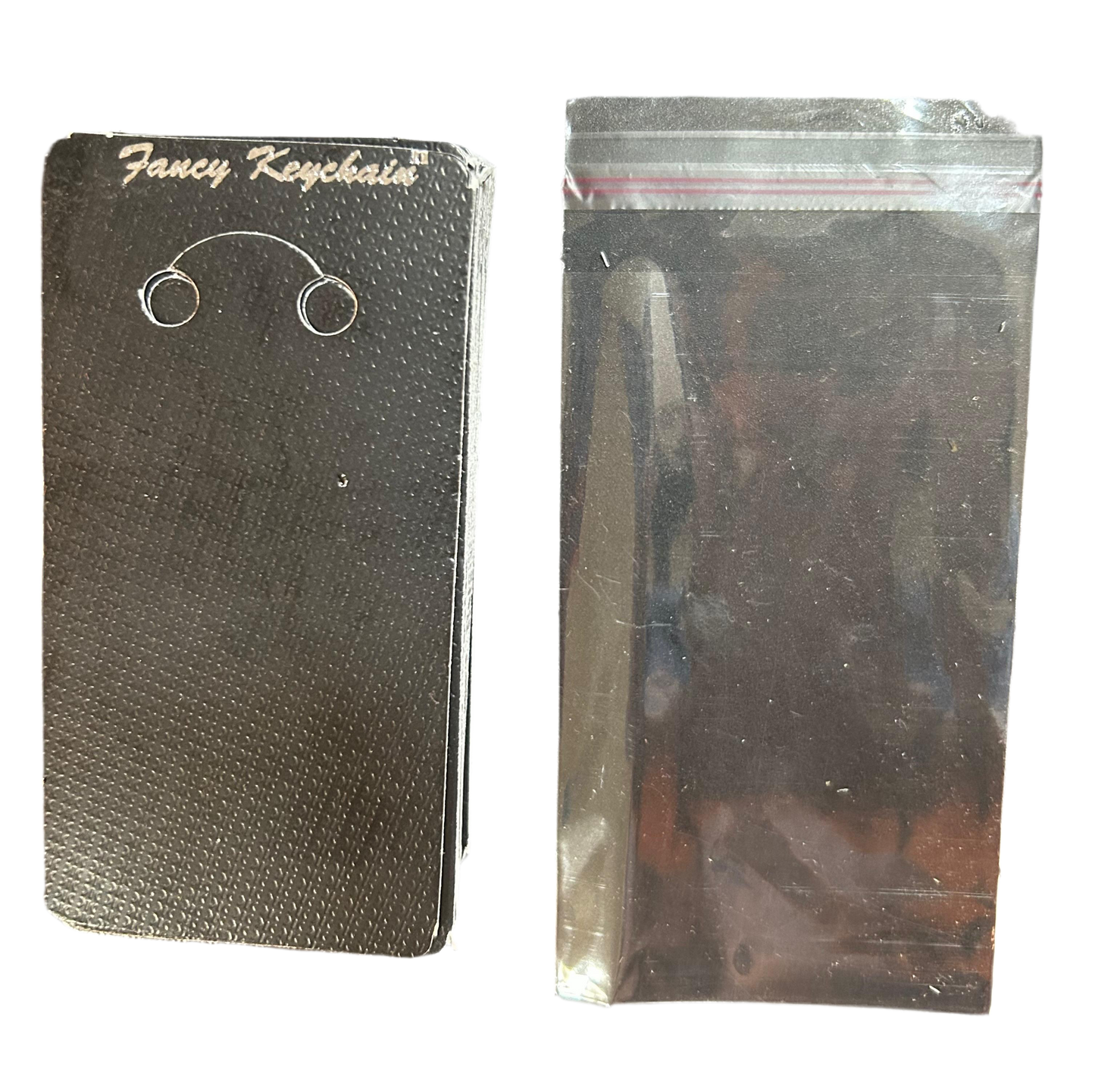 Black Keychain Packing