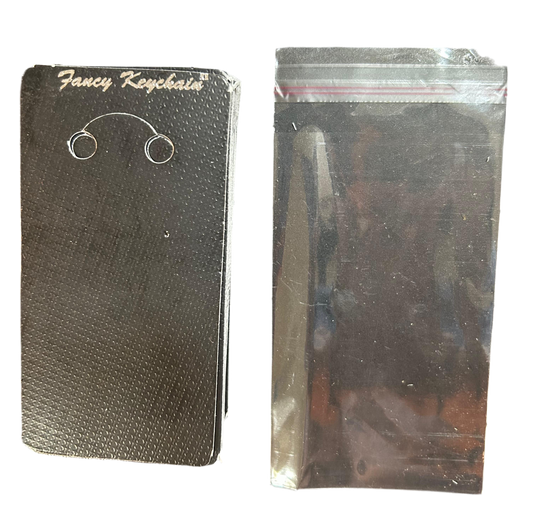 Black Keychain Packing