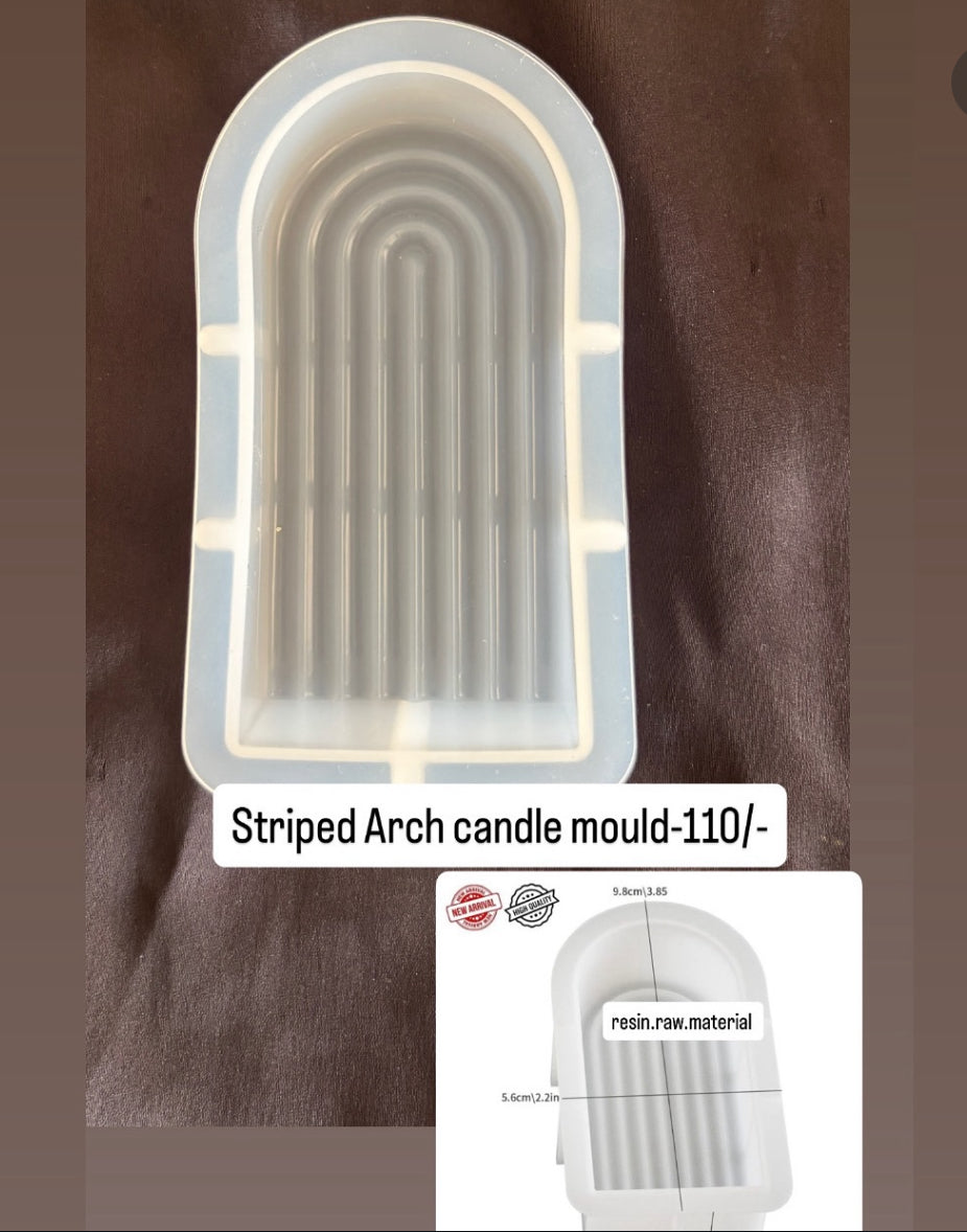 Stripped Arch Candle Mould