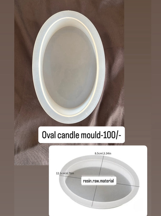 Oval Candle Mould