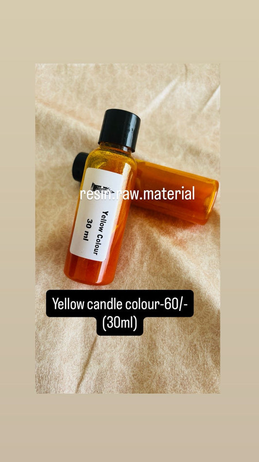 Yellow candle Colour (Pigment)