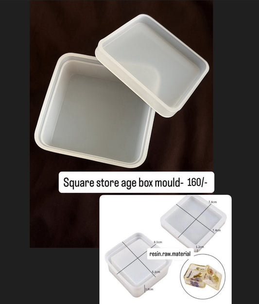 Square Storage Jar Box Mould