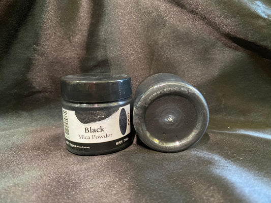 Black Mica Powder Pigment