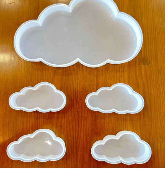 5  pcs Cloud Mould