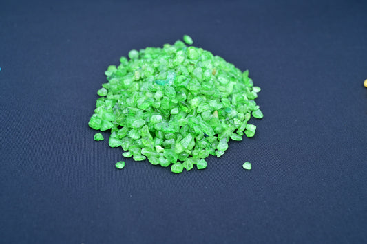 Green stones