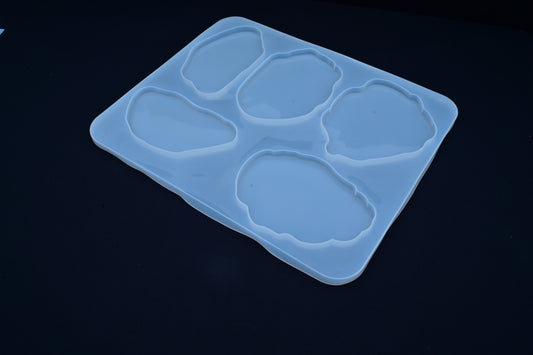 5 in 1 coaster mould