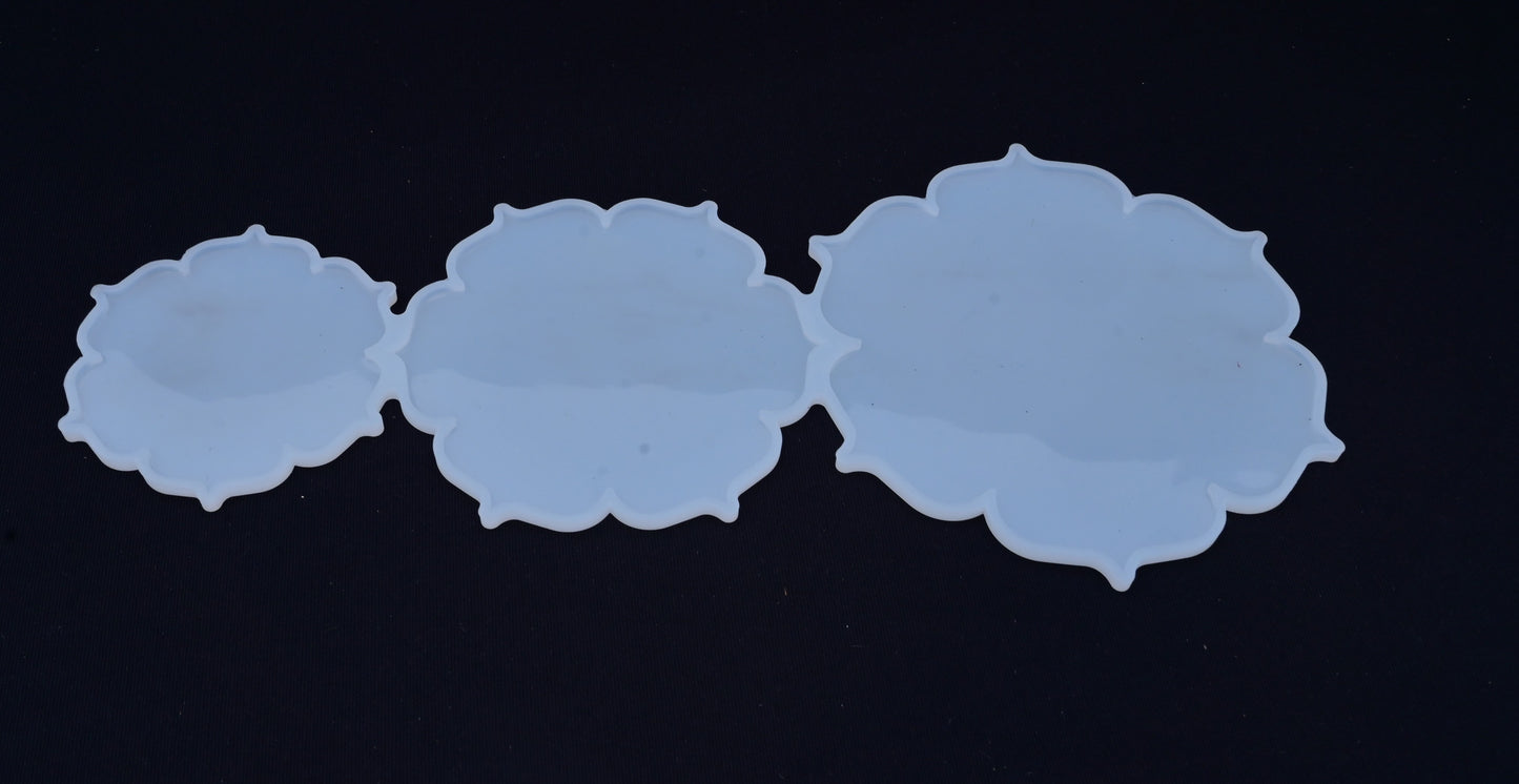 6 Kali flower mould