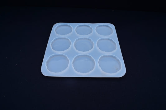 9 in 1  Cavity agate mould