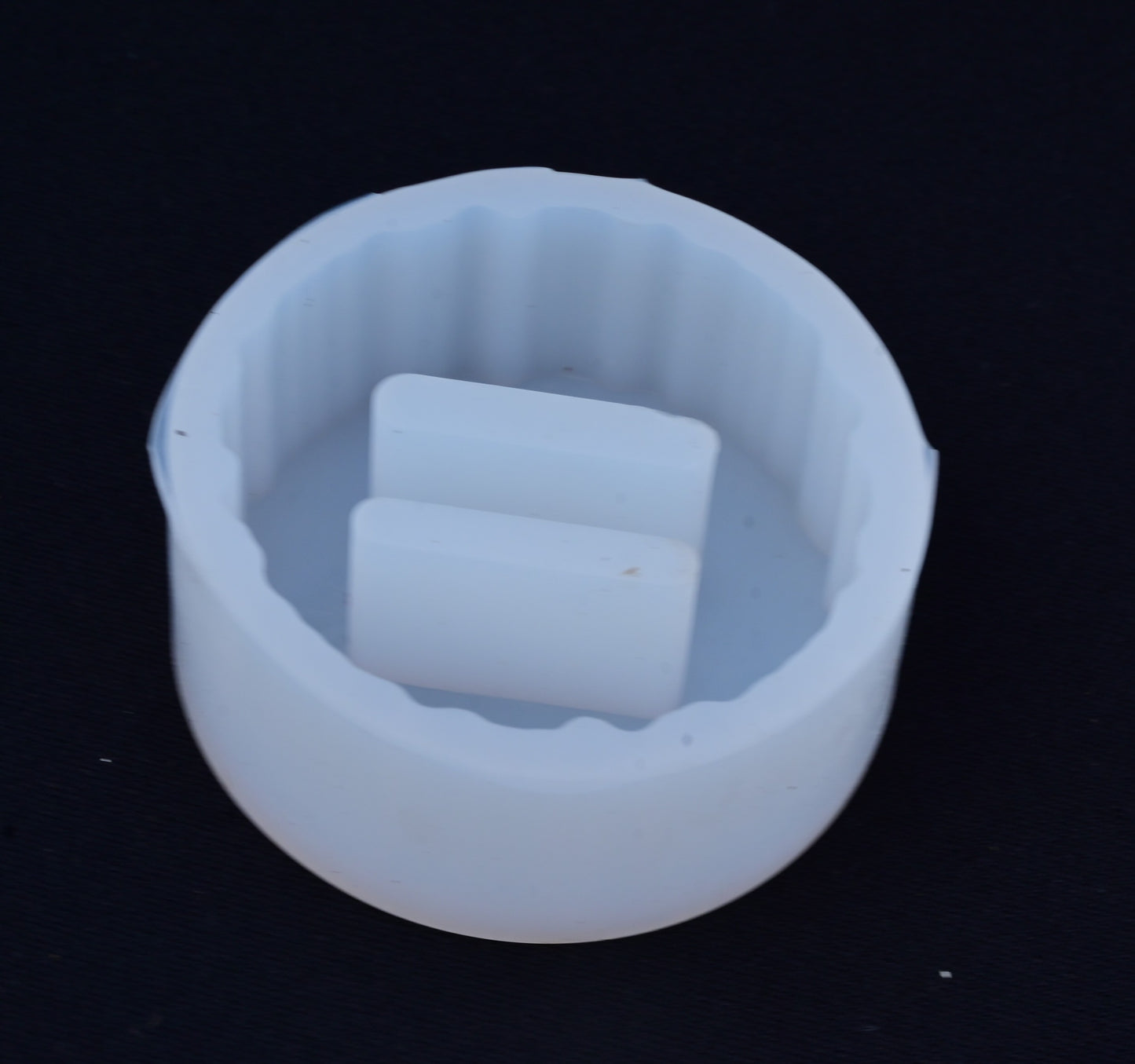 Round Agate Ring Holder Mould