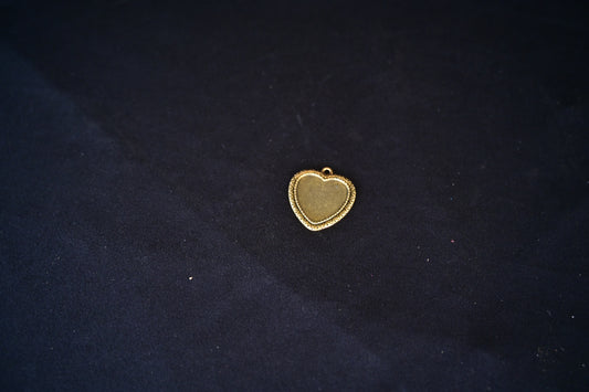Antique heart bezel