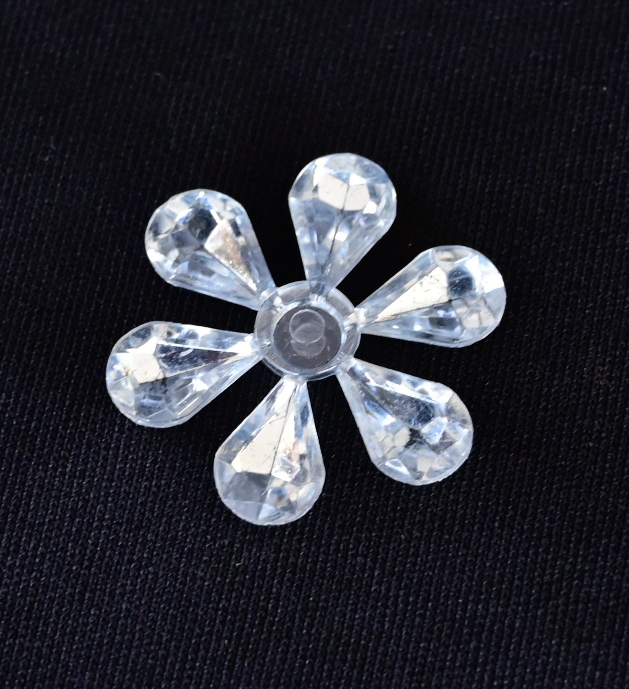 Silver Holographic flower