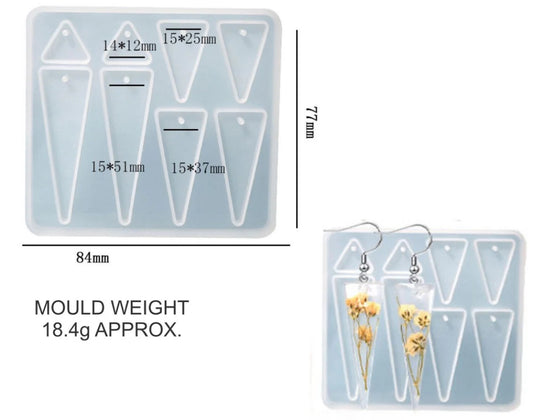 Earing 003 Mould / keychain mould