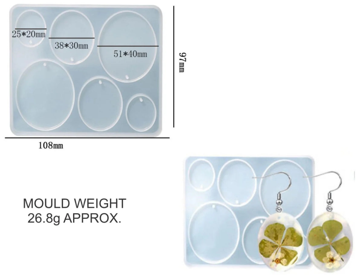 Earing 004 Mould / keychain mould
