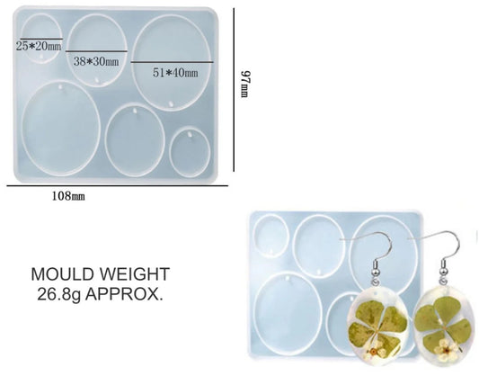 Earing 004 Mould / keychain mould