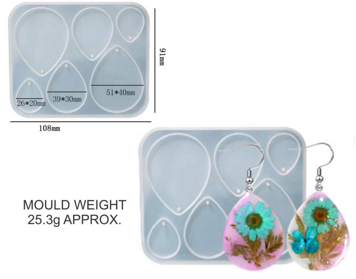 Earing 005 Mould / keychain mould