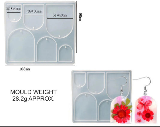 Earing 006 Mould / keychain mould