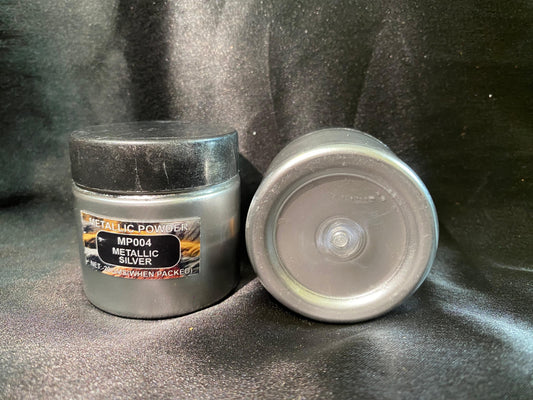 Metallic Silver Powder Pigment