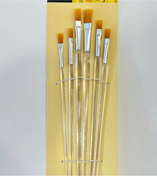 Flat brush set