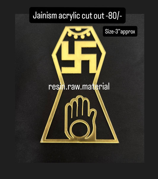 Jainism Acrylic cutout