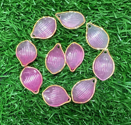 Dark pink petal charm