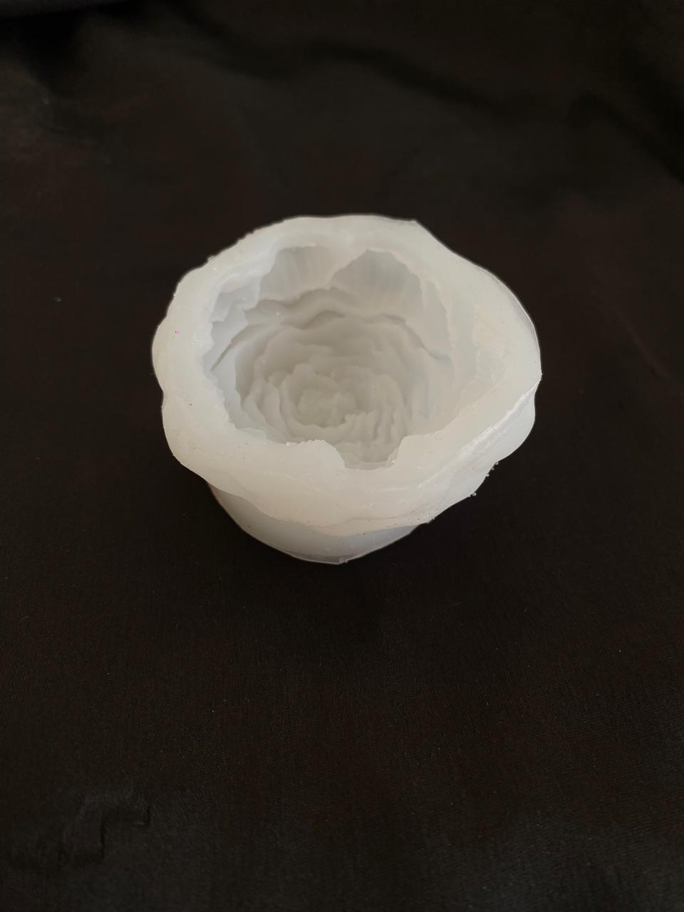 3D Peony Flower Candle Mould