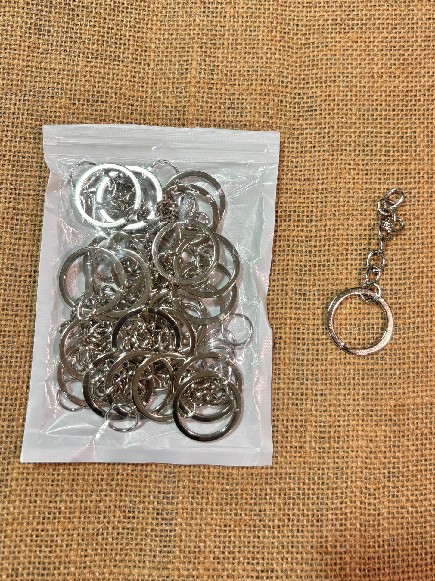 Silver Keychain