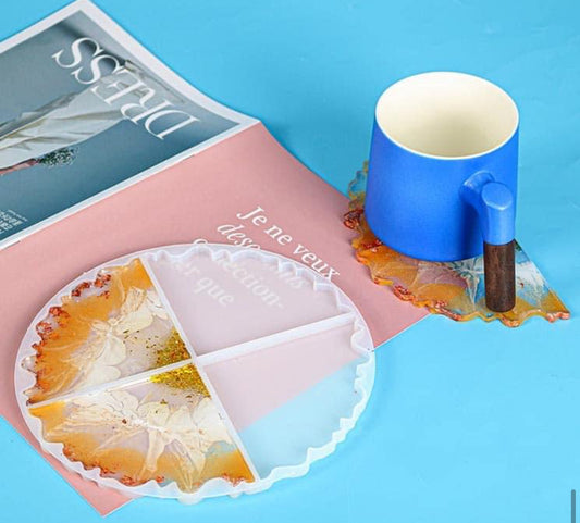 Pizza Coaster Mould (4 Pcs)