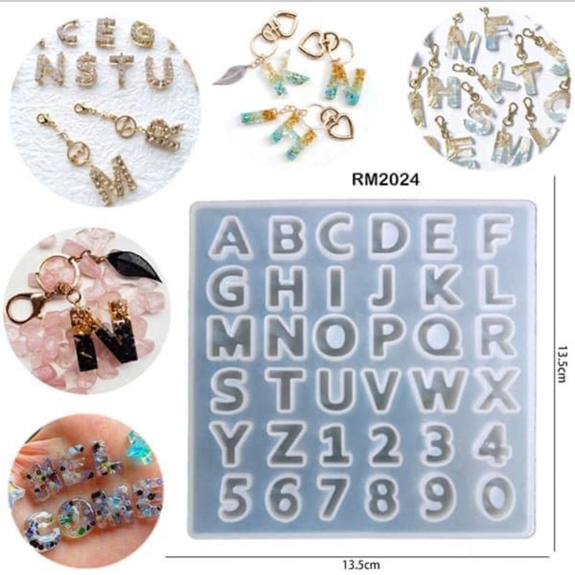 Small Alphabet Mould (ABCD)