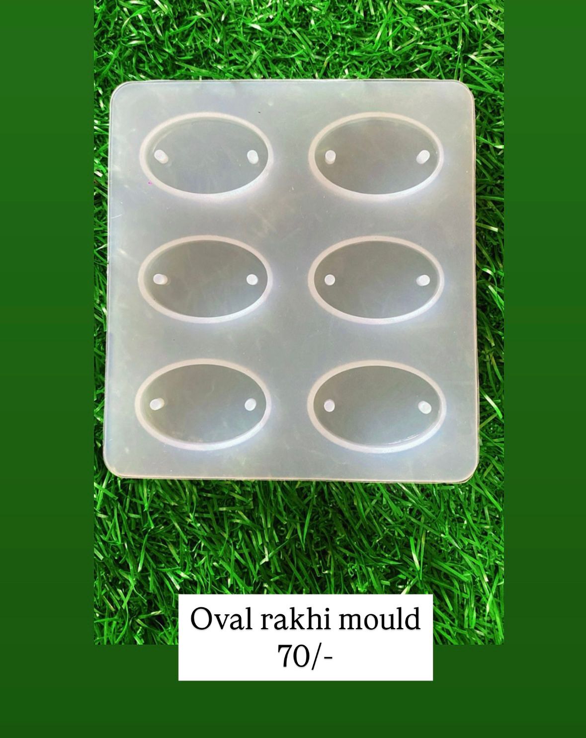 Oval 6 in 1 Rakhi / Bracelet Mould