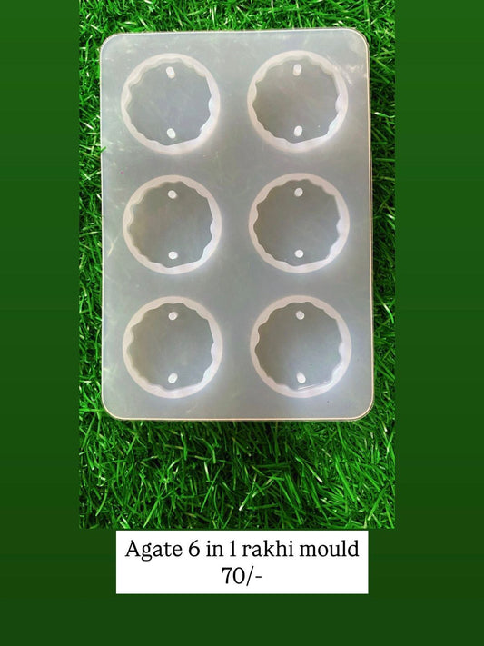 Agate 6 in 1 Rakhi / Bracelet Mould