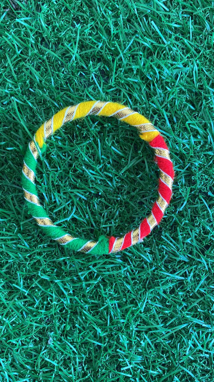 Multicolour plain bangle