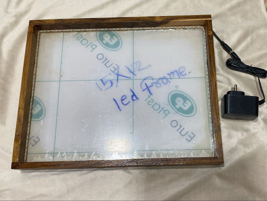 15x12 led sagwan frame (1.5inch)