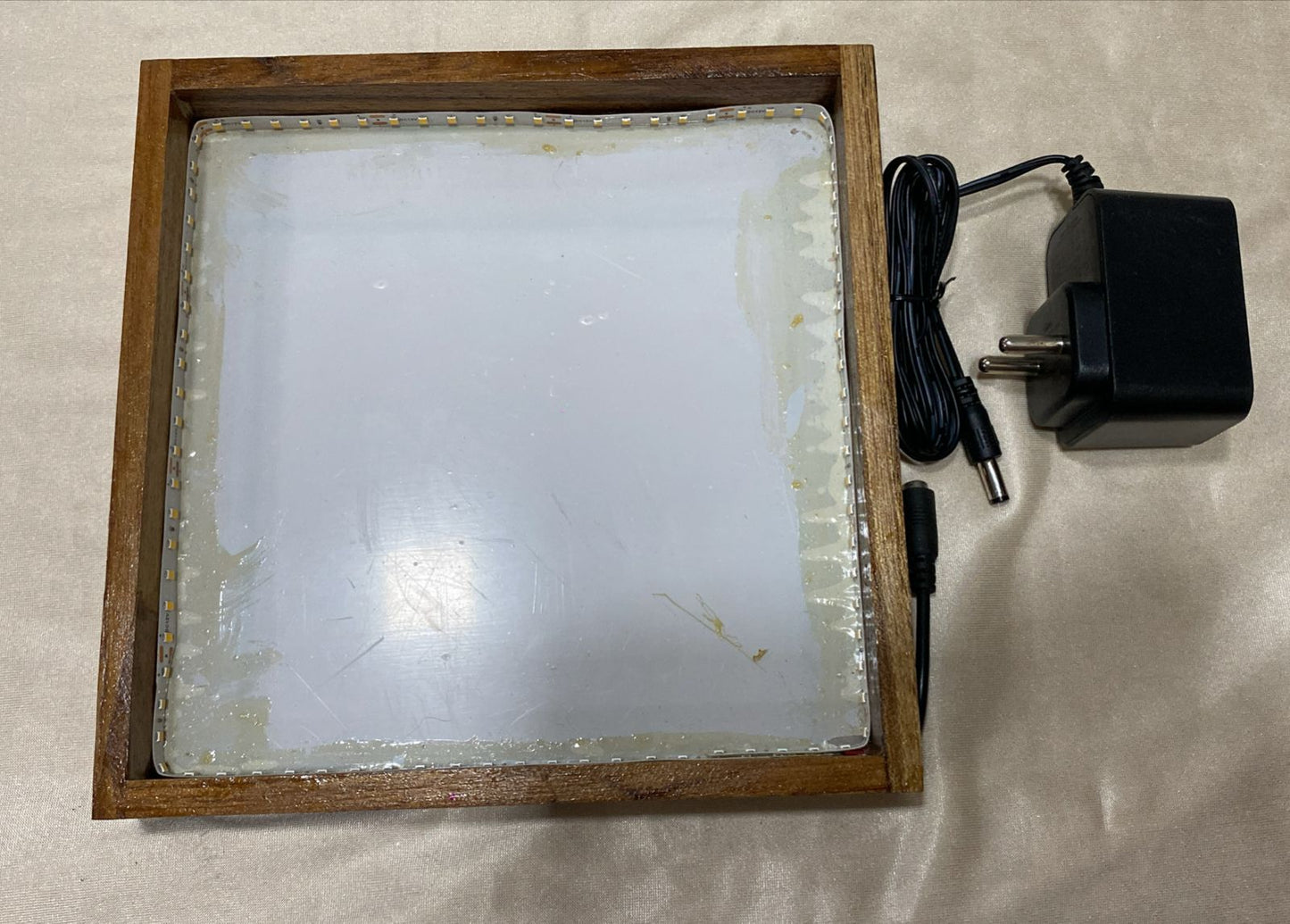 8x8 led sagwan frame (1inch)