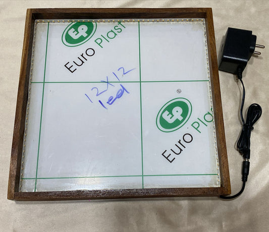 12x12 led sagwan frame (1inch)