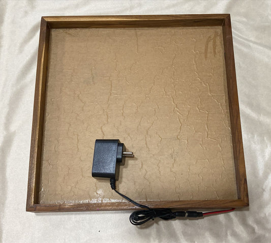 14x14 back side led sagwan frame