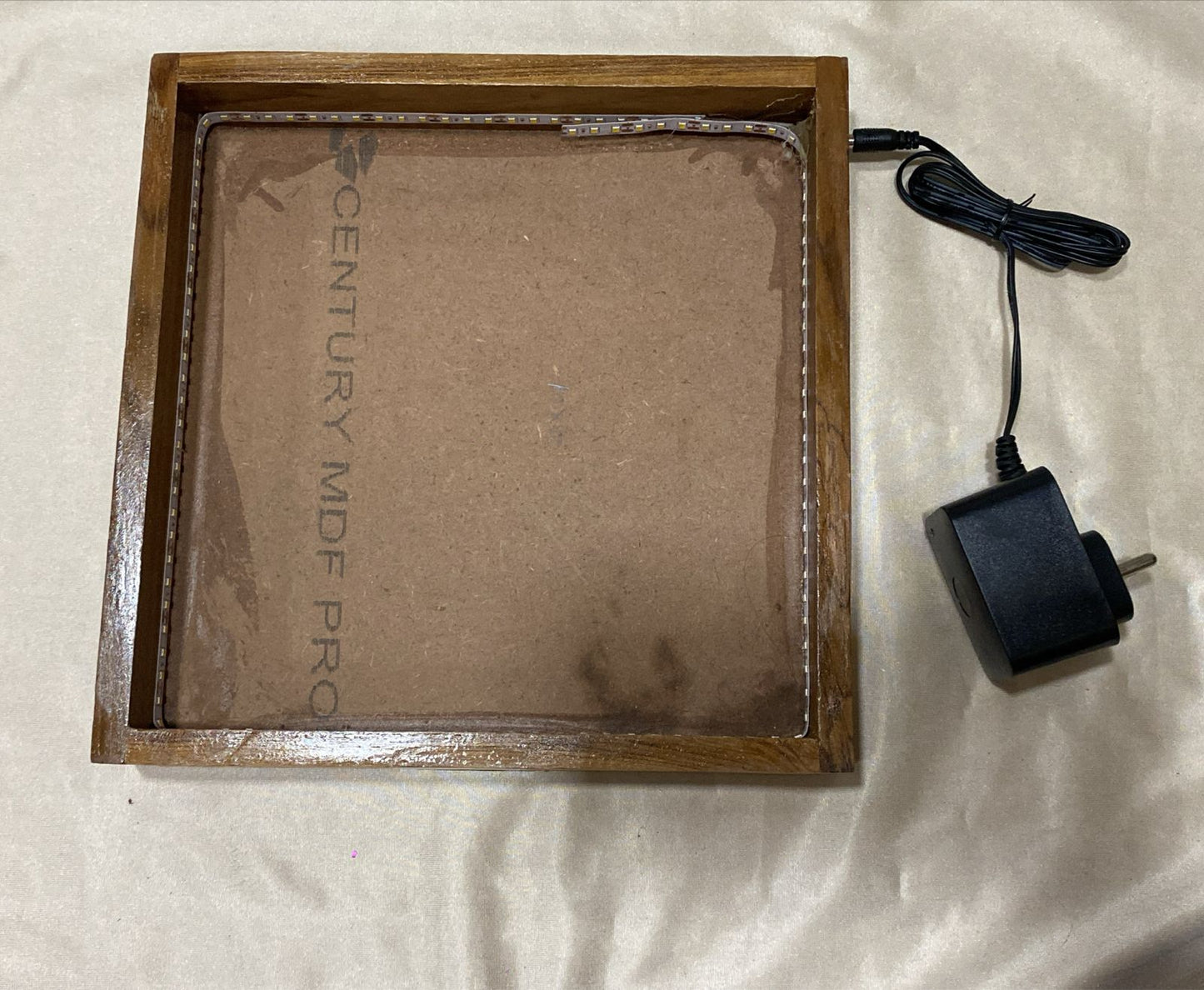 10x10 mdf base with led frame (1.5inch)