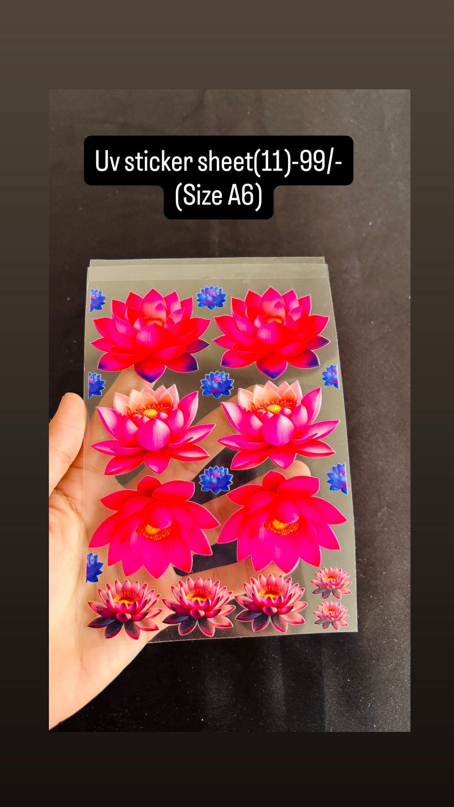 Uv sticker sheet-11 (A6 Size)