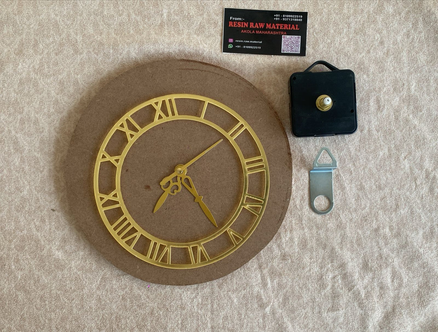 8" clock set