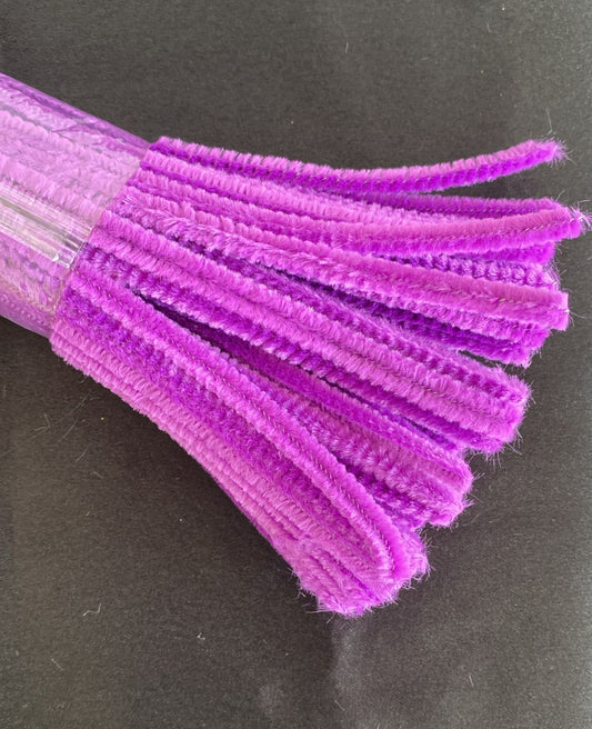 Purple pipe cleaner