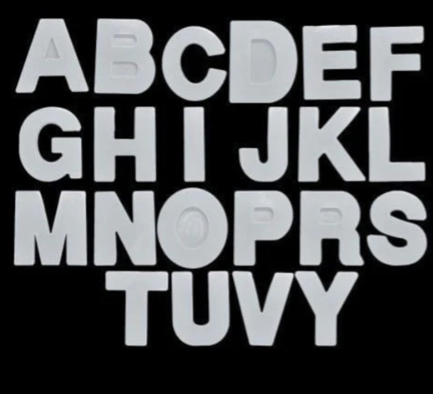 4.5' Alphabet Monogram