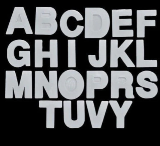 4.5' Alphabet Monogram